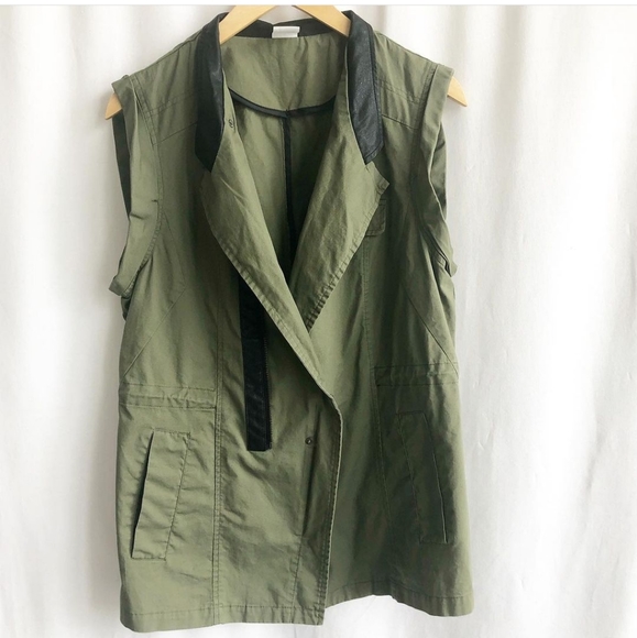 Vero Moda army green vest - Picture 1 of 4